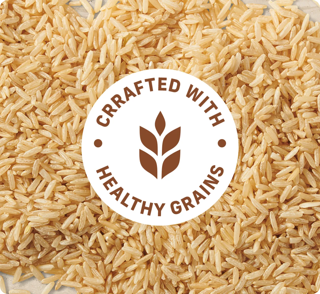 Crafted with Healthy Grains