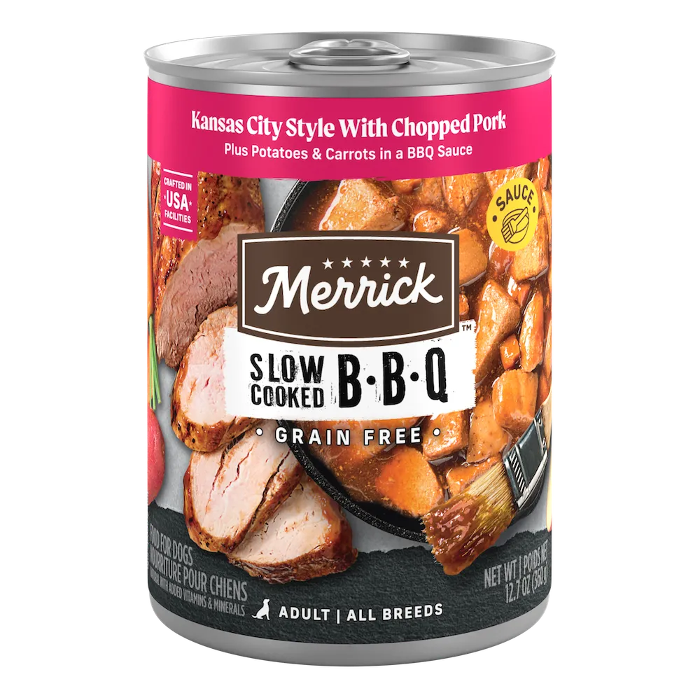 Merrick Kentucky Style with Chopped Lamb packaging.