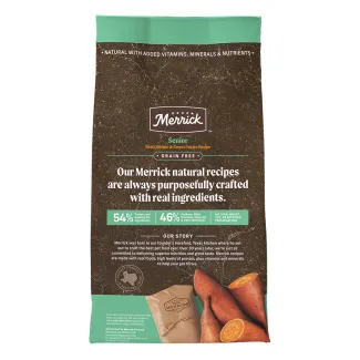 Grain Free Real Chicken and Sweet Potato Senior Dry Dog Food