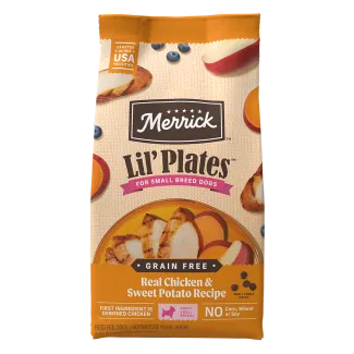 Lil' Plates Grain Free Real Chicken + Sweet Potatoes Recipe - Front of bag