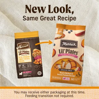 Lil' Plates Grain Free Real Chicken + Sweet Potatoes Recipe - Transition Image