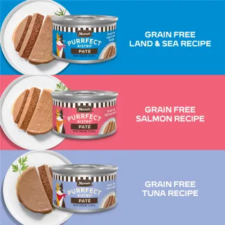 Grain free land and sea recipe, salmon recipe, and tuna recipe.