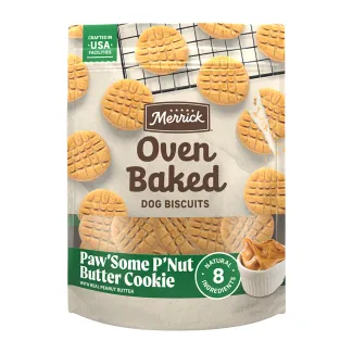 Oven Baked Paw’some P’nut Butter Cookie Dog Treats.