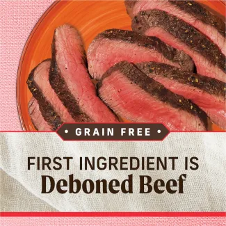 First ingredient is deboned beef.