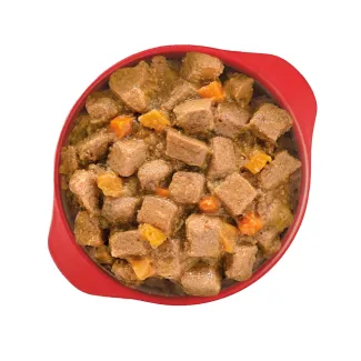 Merrick Grain Free Puppy Plate Beef Recipe wet dog food product.