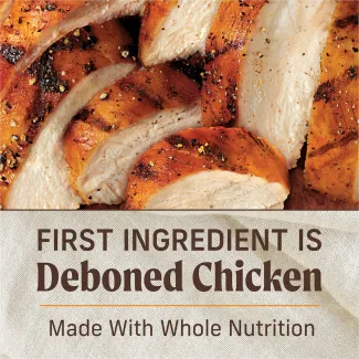 First ingredient is deboned chicken.